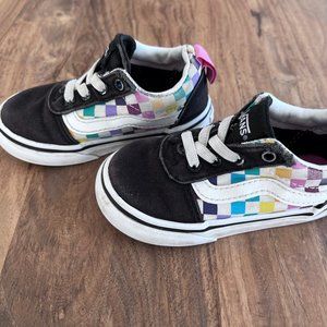 Vans Slip On Rainbow Checker